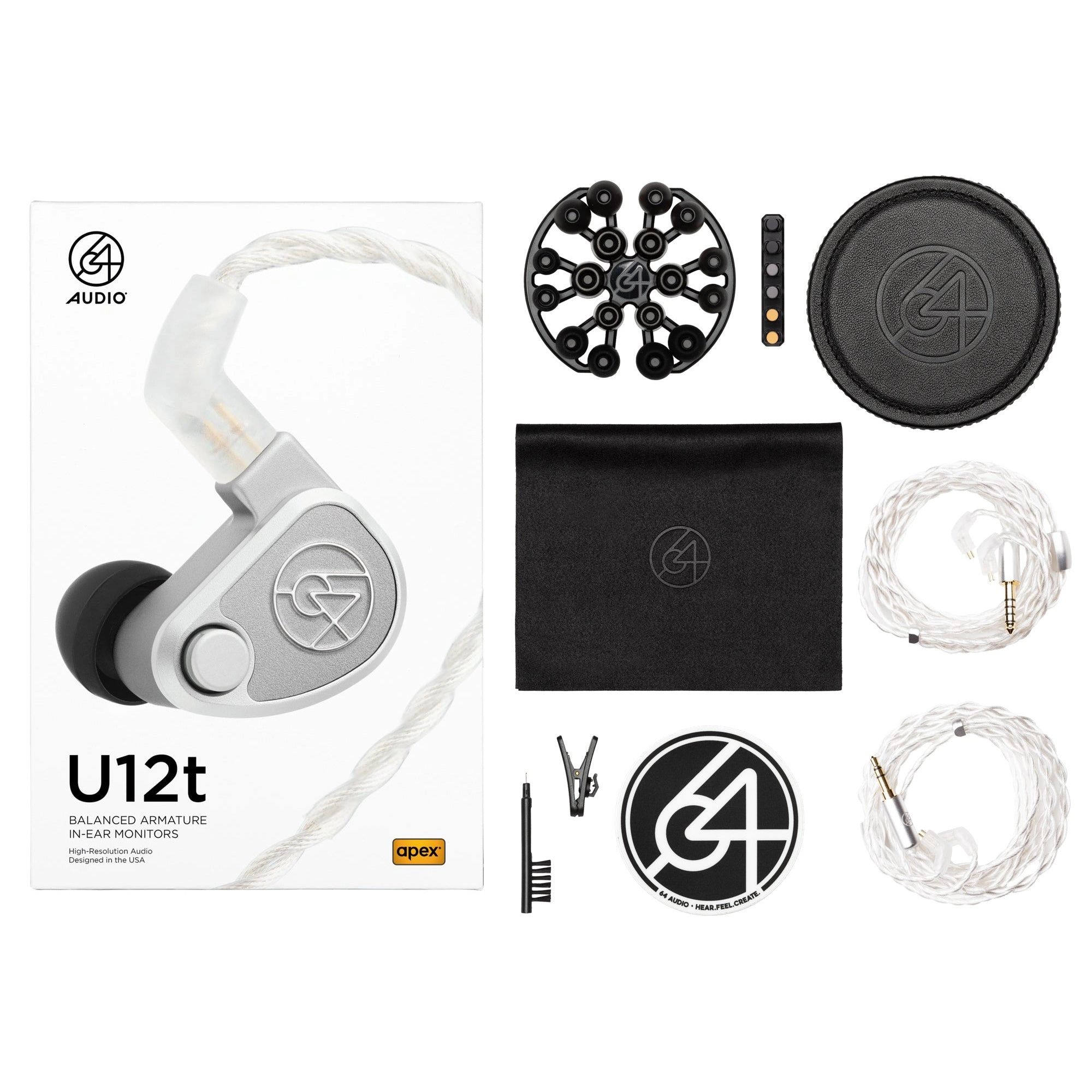 64 Audio U12t (2025 Revision) Universal In-Ear Monitor