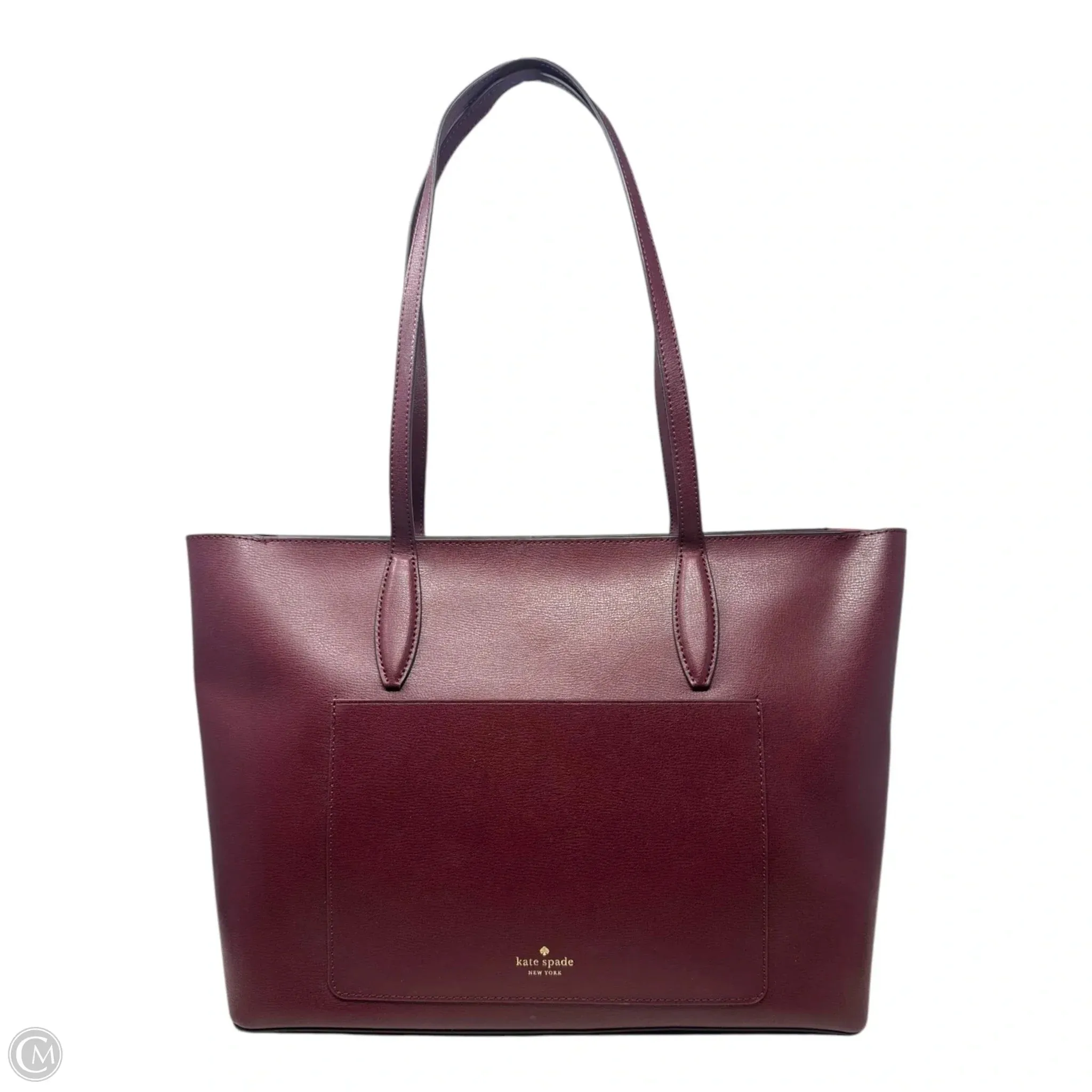 Adel Leather Tote Designer By Kate Spade, Size: Large