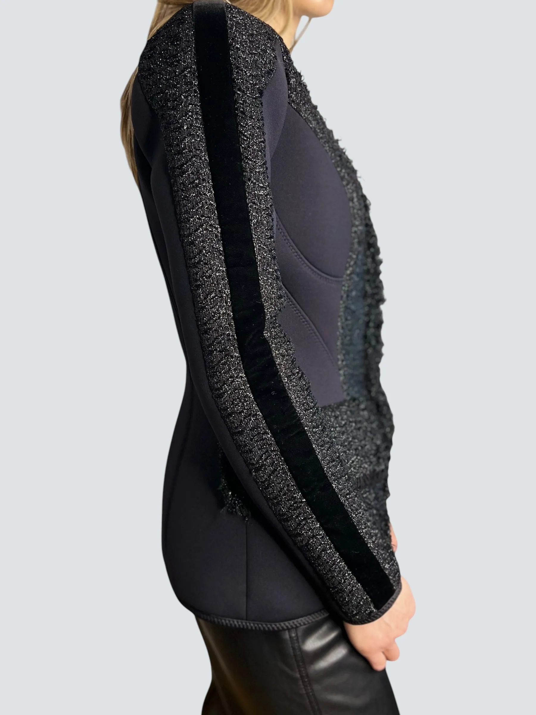 Alexander Wang Black Fitted Jacket - Size UK 8
