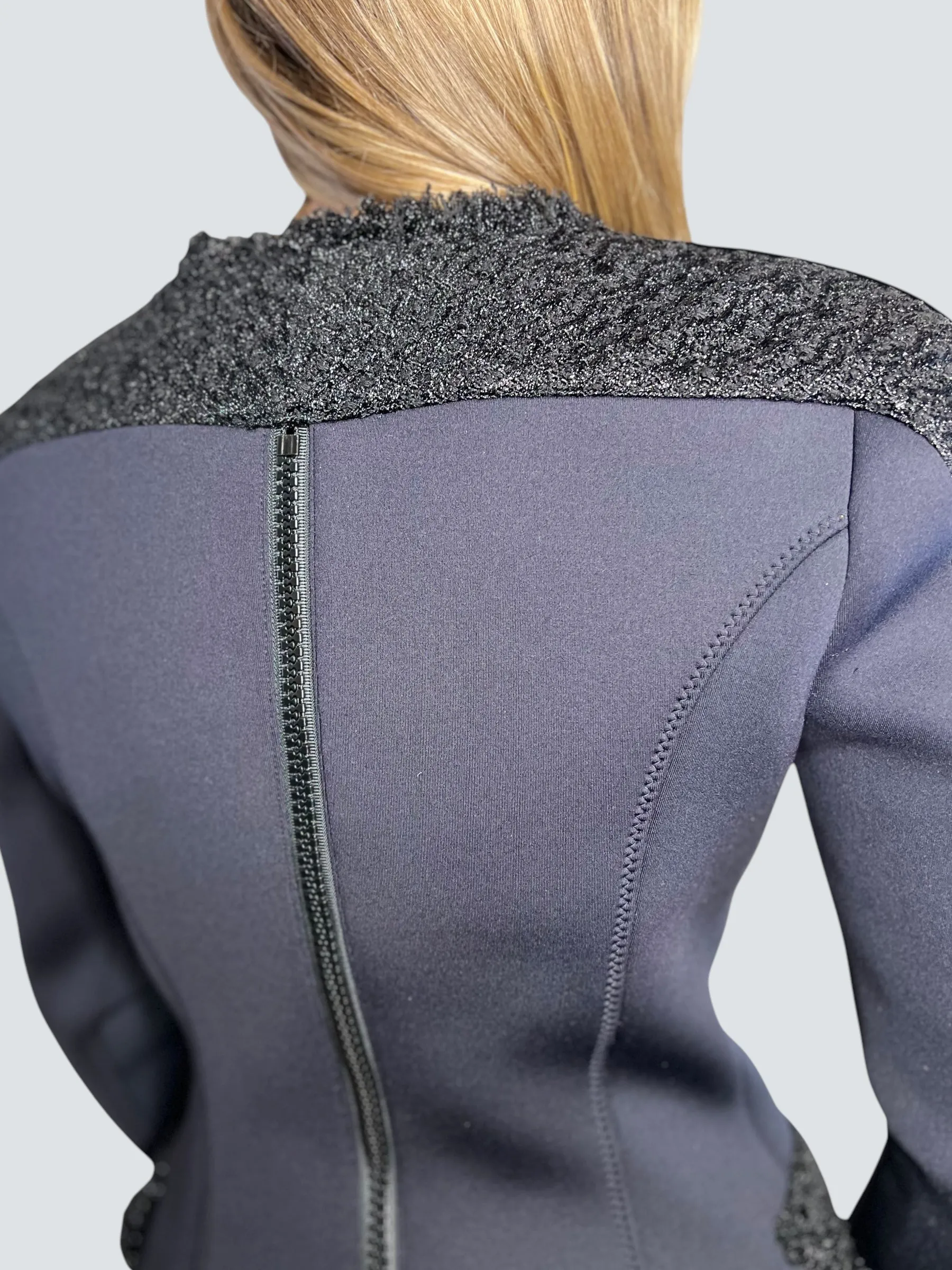 Alexander Wang Black Fitted Jacket - Size UK 8