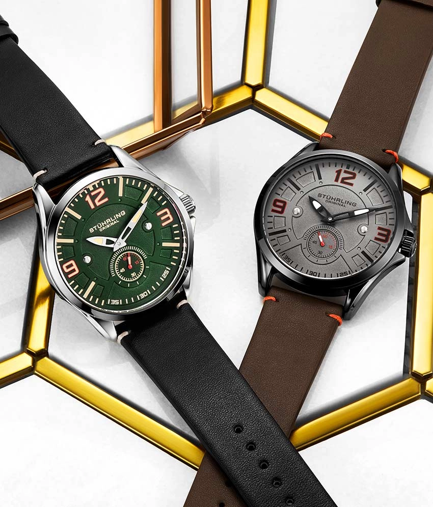 Aviator 3934 Quartz 43mm