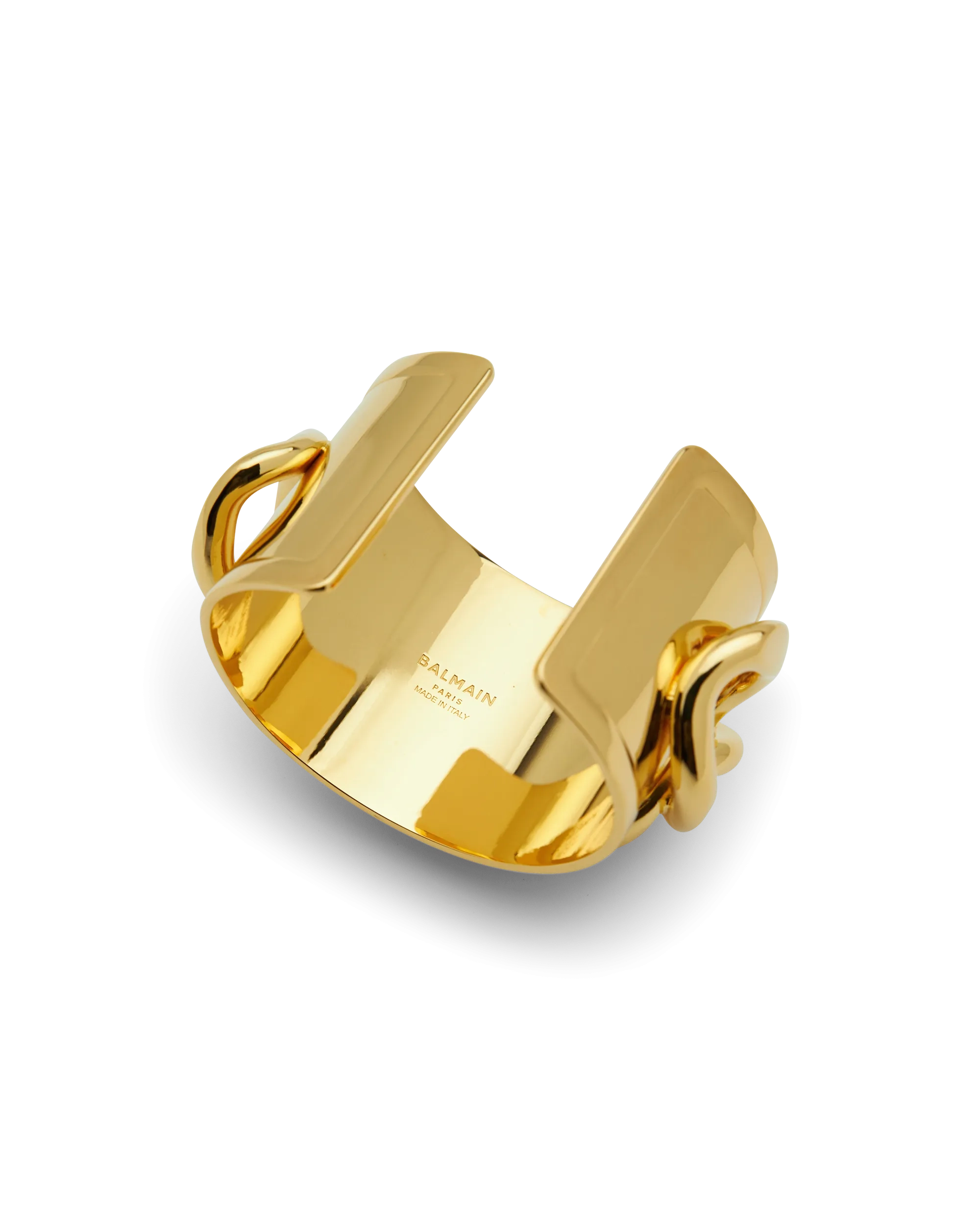 Brass Chain Cuff Bracelet