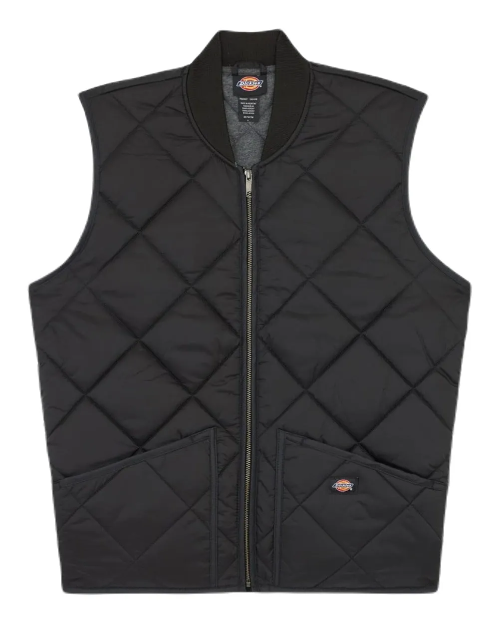 Dickies Mens Diamond Quilted Gilet