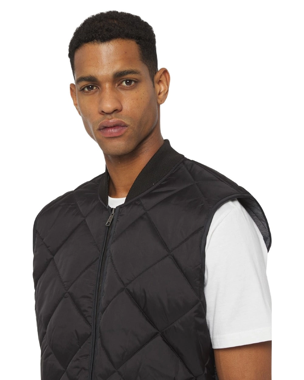 Dickies Mens Diamond Quilted Gilet