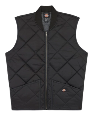 Dickies Mens Diamond Quilted Gilet