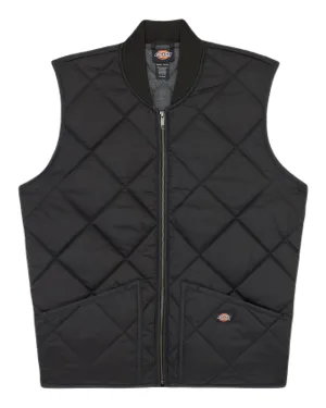 Dickies Mens Diamond Quilted Gilet