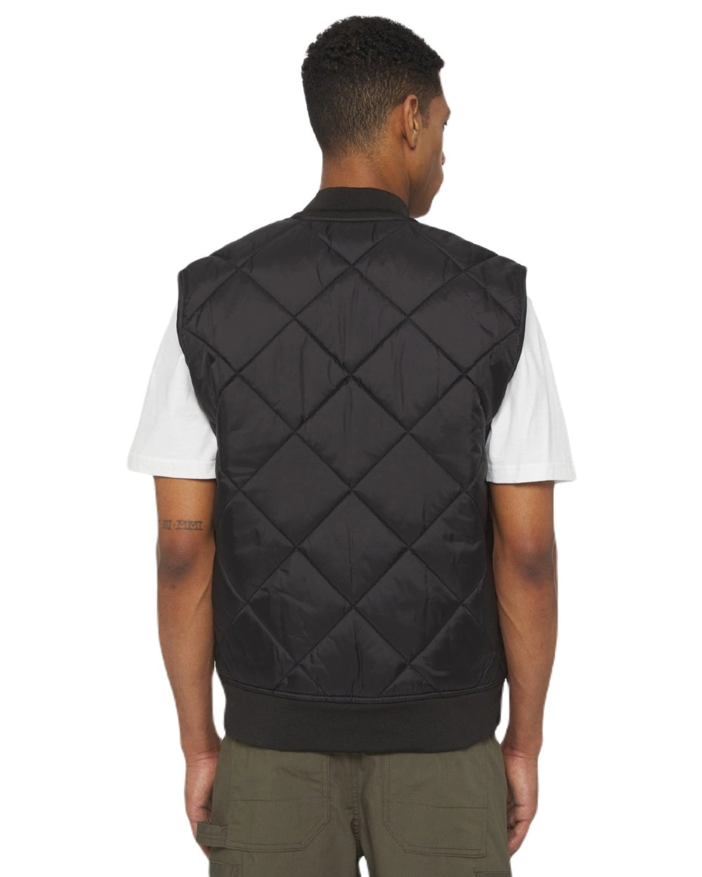 Dickies Mens Diamond Quilted Gilet