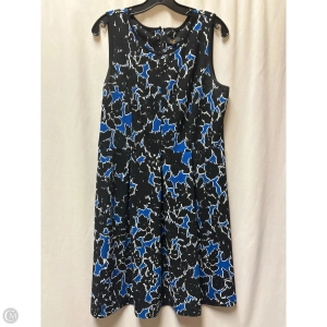 Dress Casual Midi By Clothes Mentor In Blue, Size: L