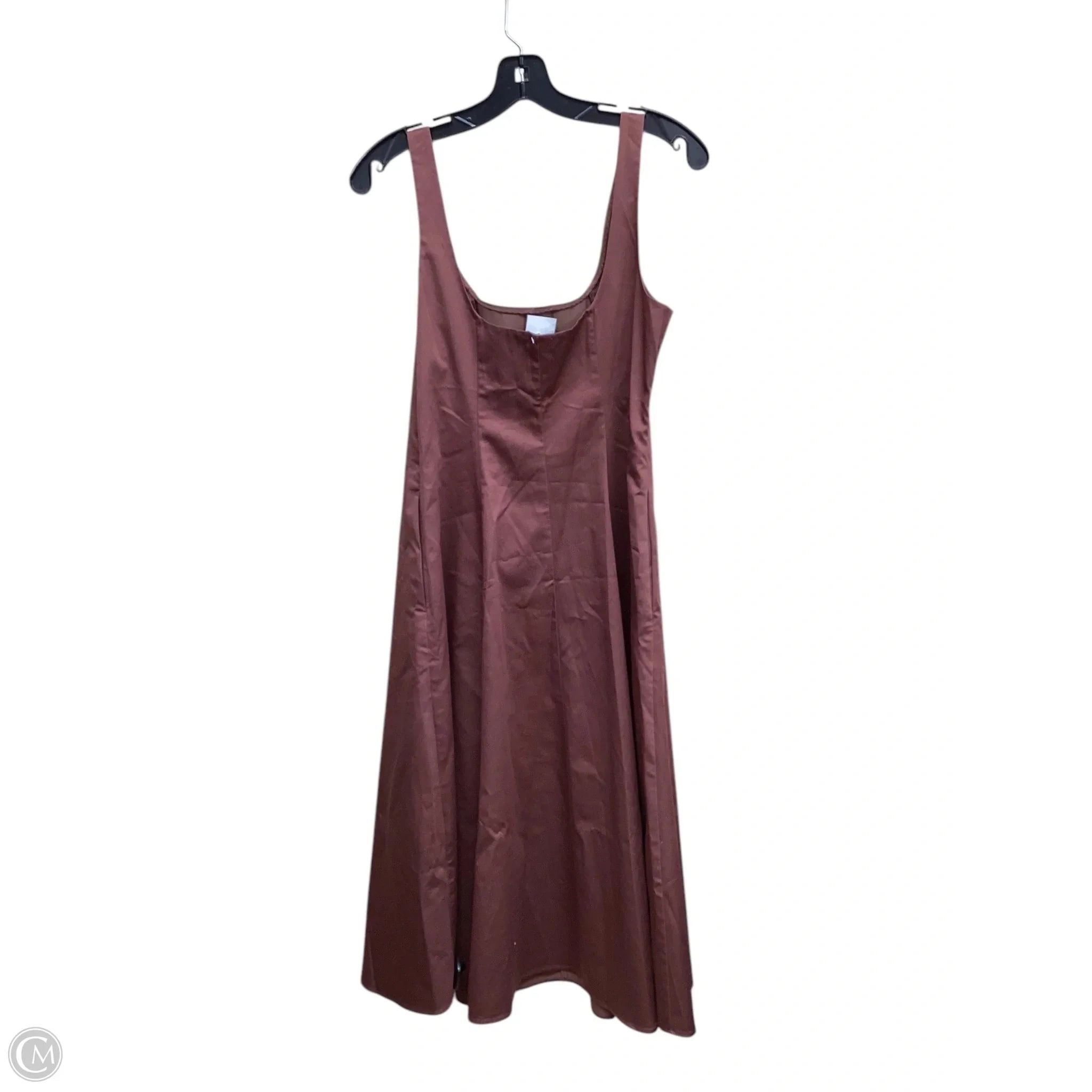 Dress Casual Midi By Club Monaco In Brown, Size: 8