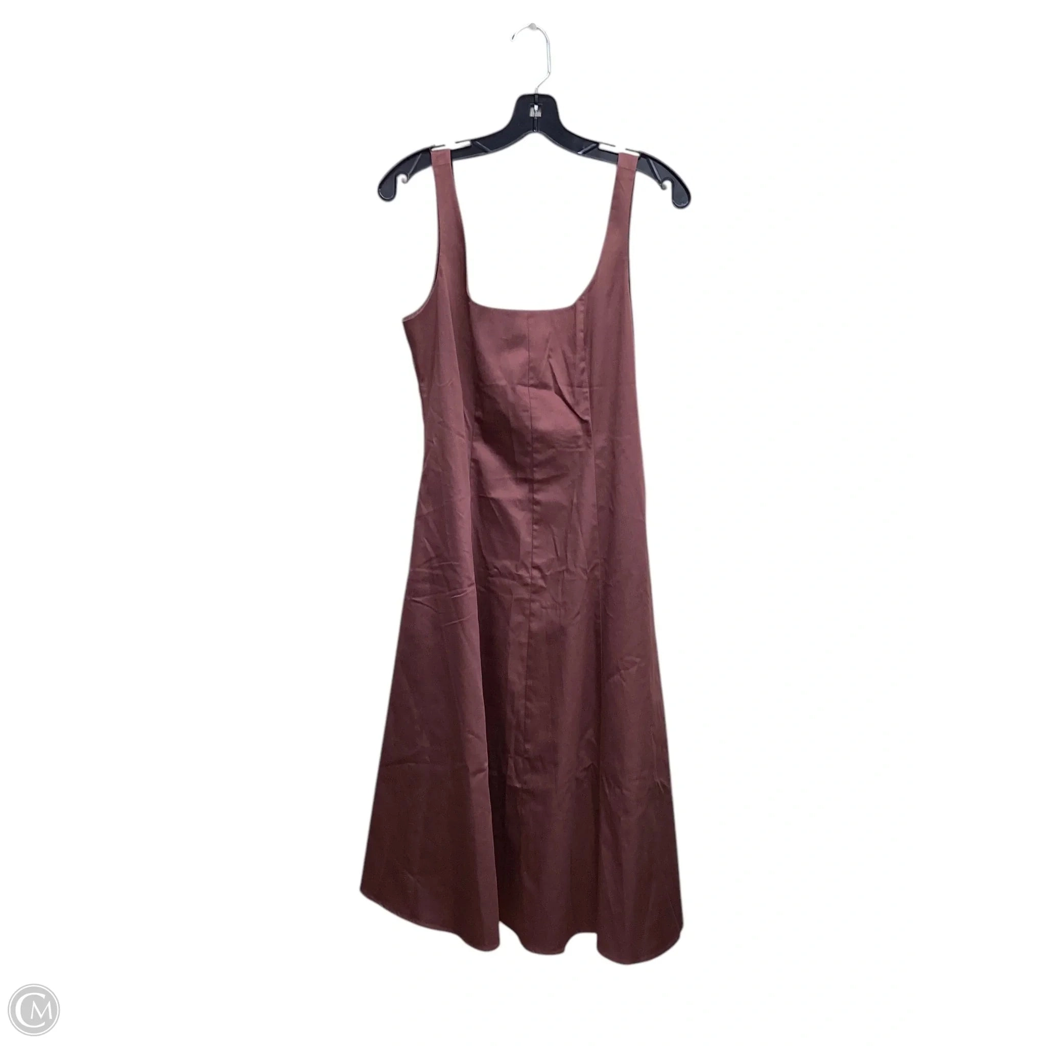 Dress Casual Midi By Club Monaco In Brown, Size: 8