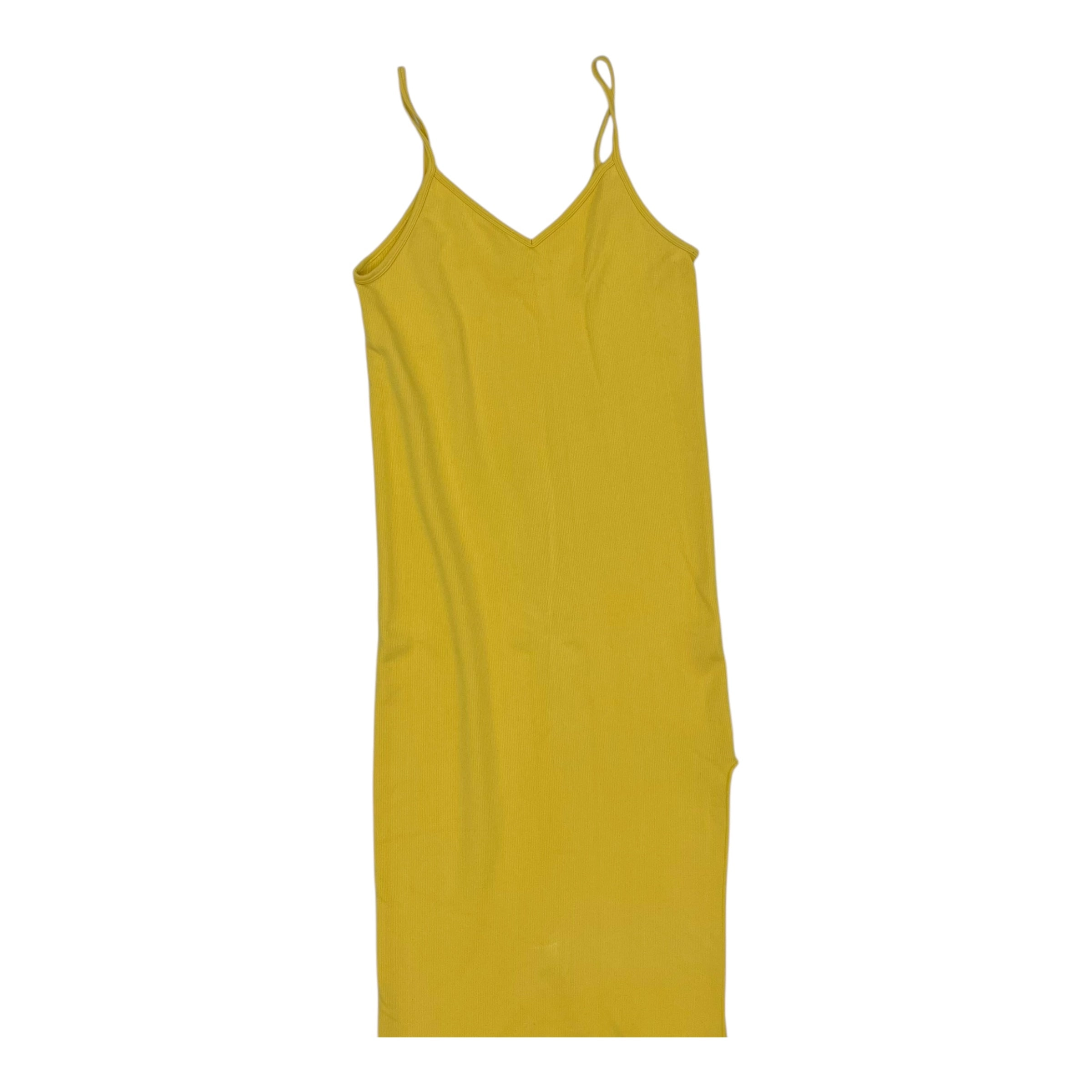 Dress Casual Midi By Fabletics In Yellow, Size:L