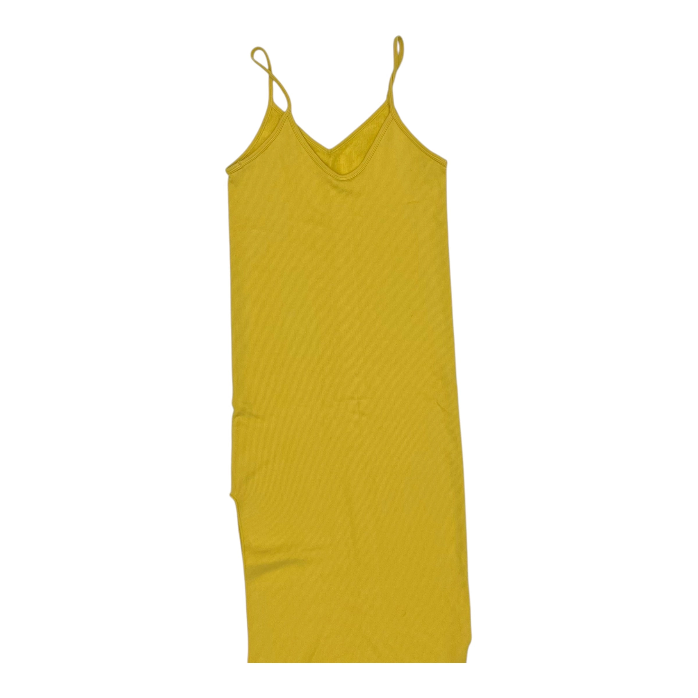 Dress Casual Midi By Fabletics In Yellow, Size:L