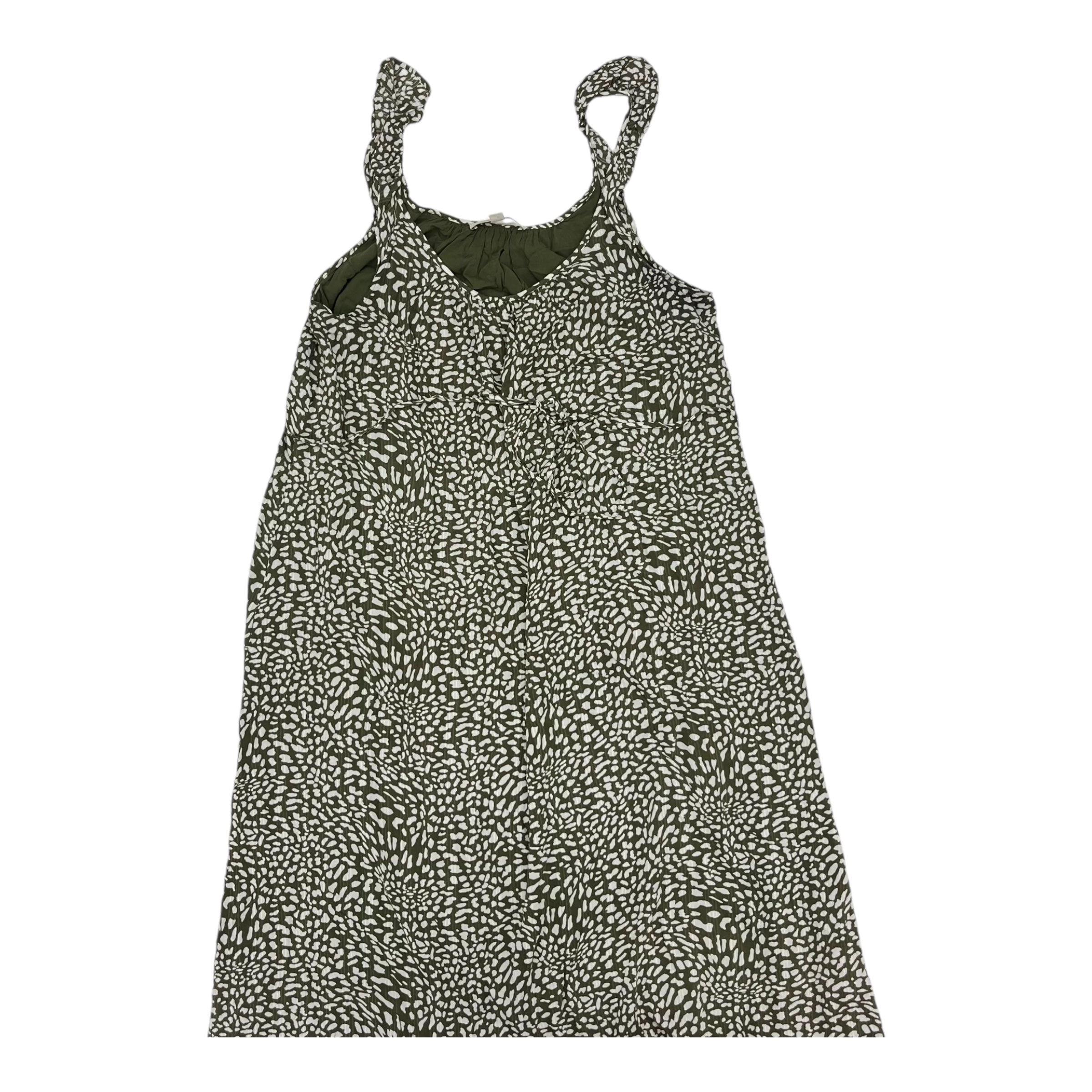 Dress Casual Midi By Loft In Green, Size:L