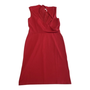 Dress Casual Midi By London Times In Red, Size:16