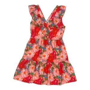 Dress Casual Short By Clothes Mentor In Floral Print, Size:M