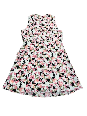 Dress Casual Short By Esley In Floral Print, Size:L