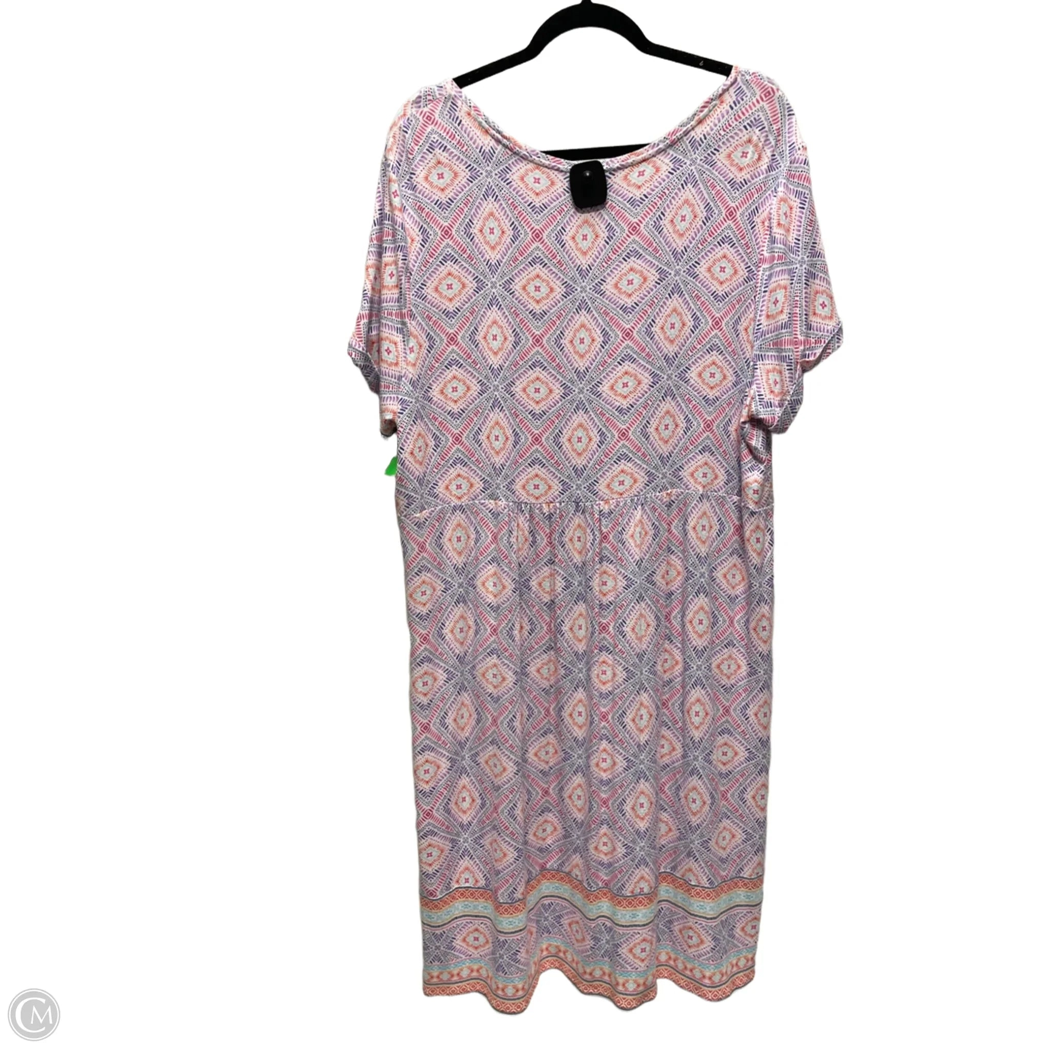 Dress Casual Short By J. Jill In Geometric Pattern, Size: 2x