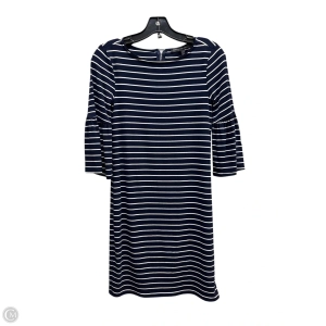 Dress Casual Short By White House Black Market In Blue & White, Size: Xxs