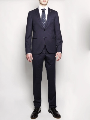 Dress in cool Blue wool