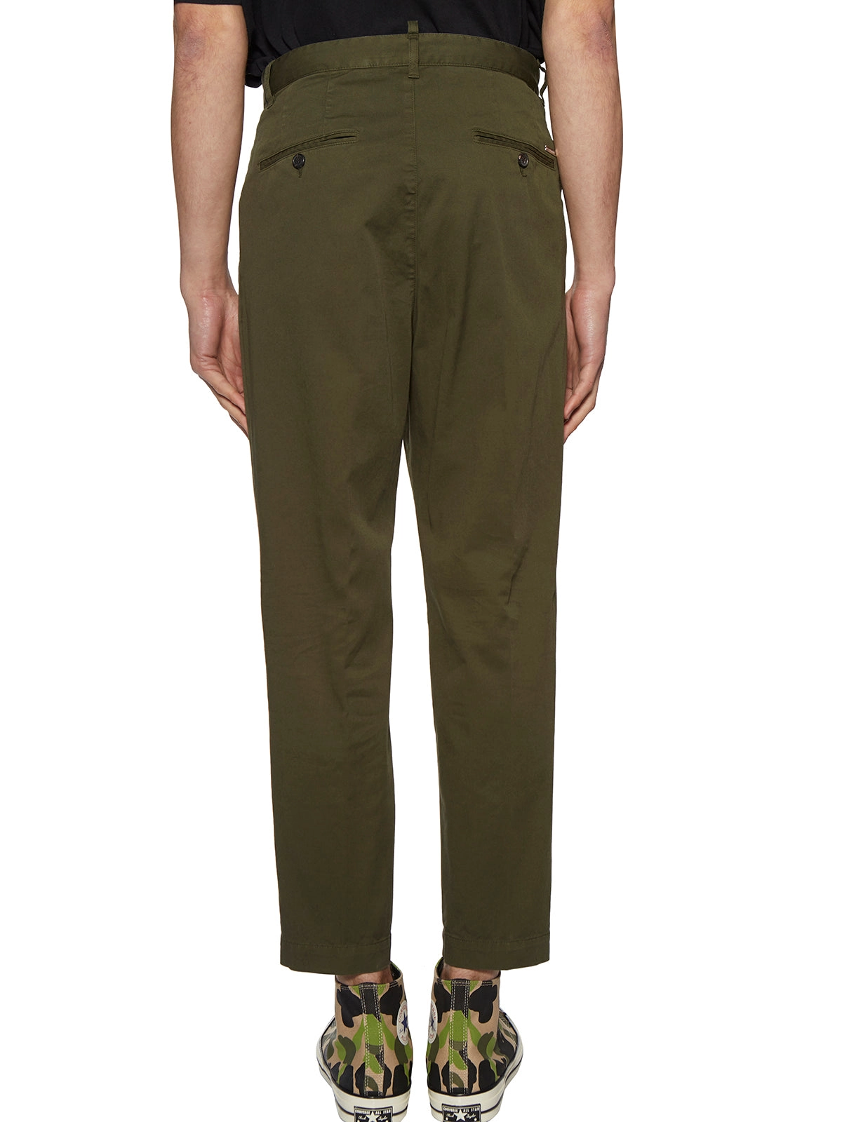 Dsquared2 Pleated Fitted Pants