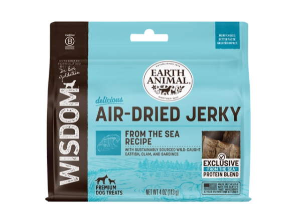 Earth Animal Wisdom™ Air-Dried From the Sea Recipe Jerky Dog Treats