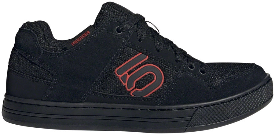 Five Ten Freerider Flat Shoes - Mens Core Black/Red/Gray Five 11