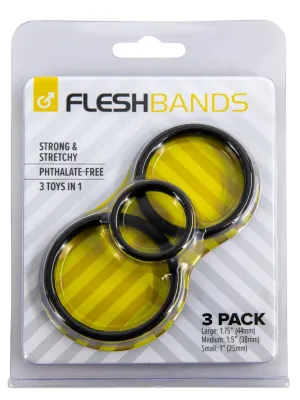 Fleshlight Flesh Bands 3 Pack