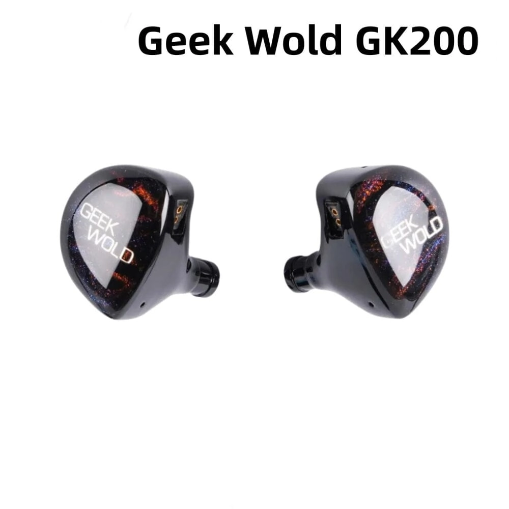 Geek Wold GK200 6BA 2DD 2PZT Hybrid Driver In-Ear Monitor