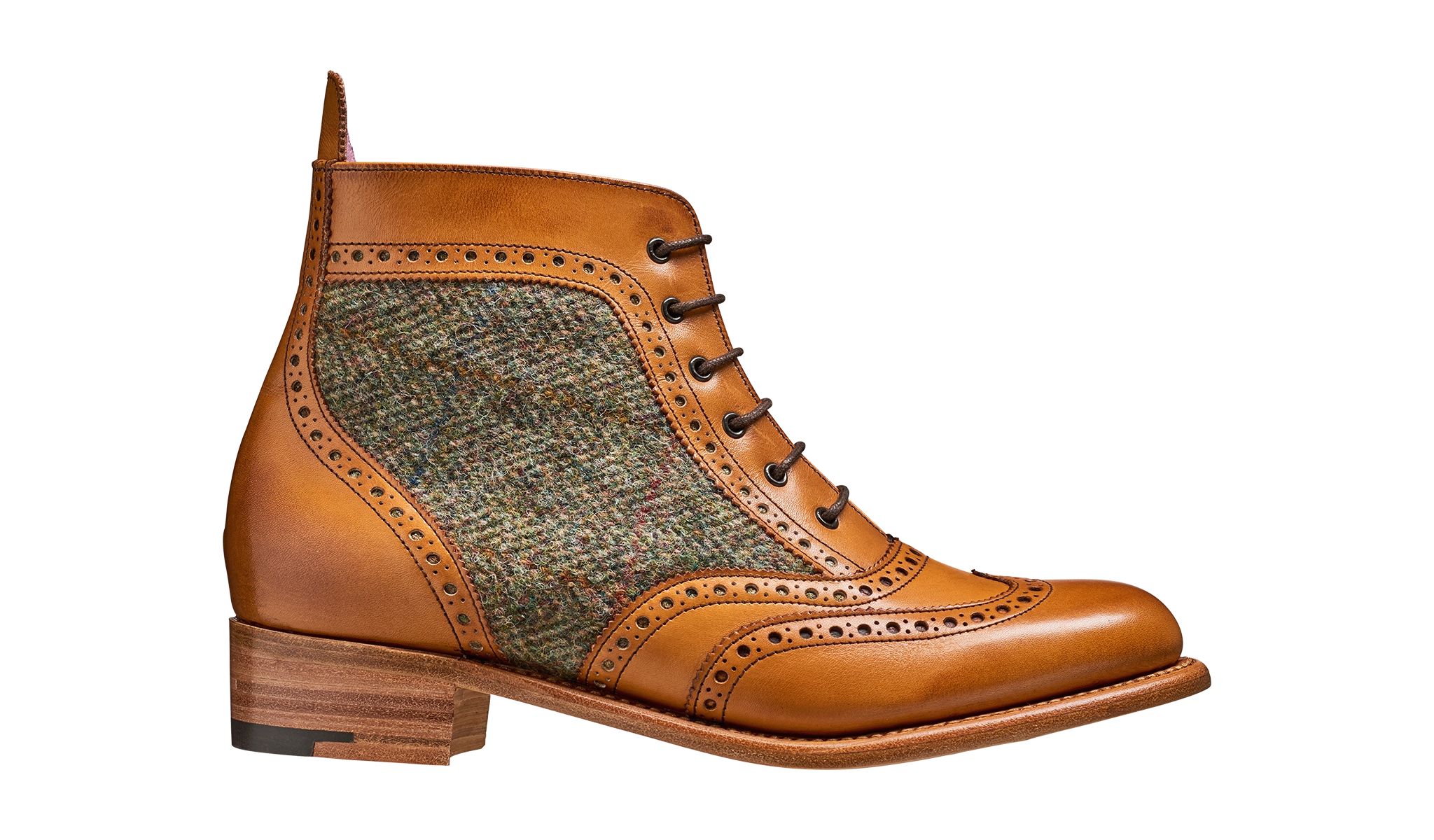 Grace - Cedar Calf / Green Tweed