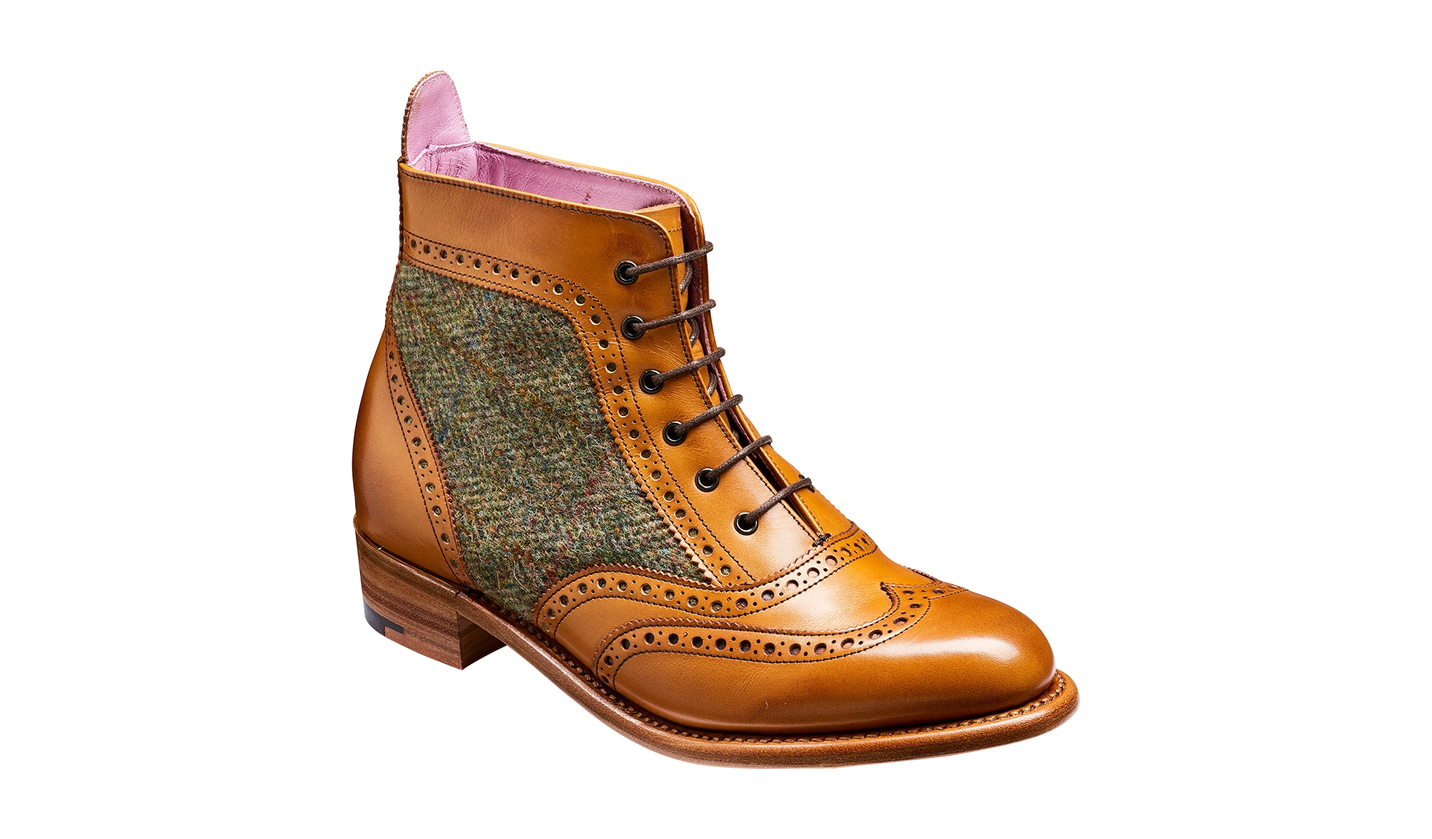 Grace - Cedar Calf / Green Tweed