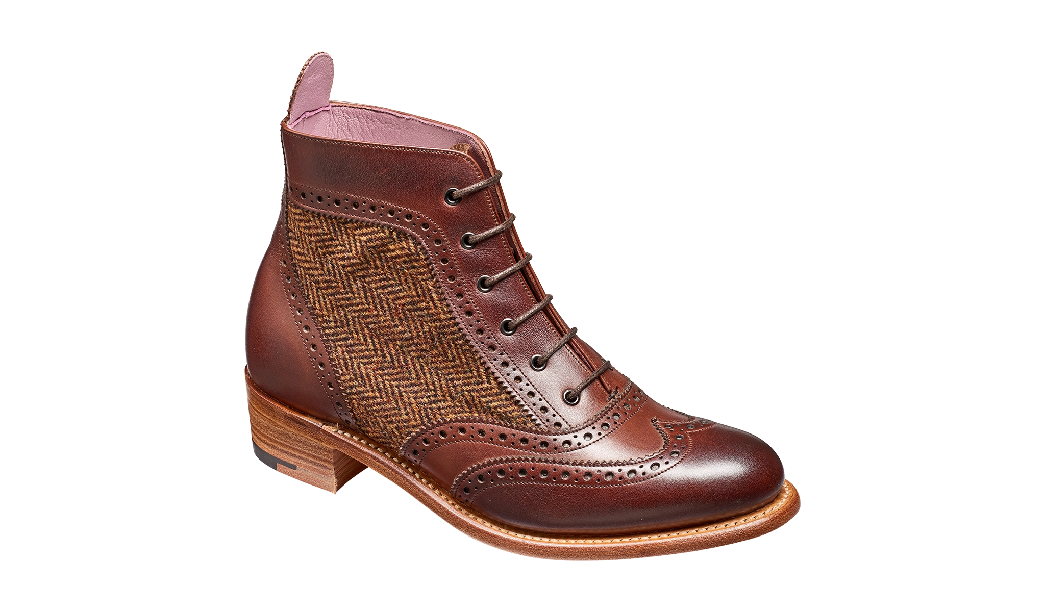 Grace - Walnut Calf Brown Tweed