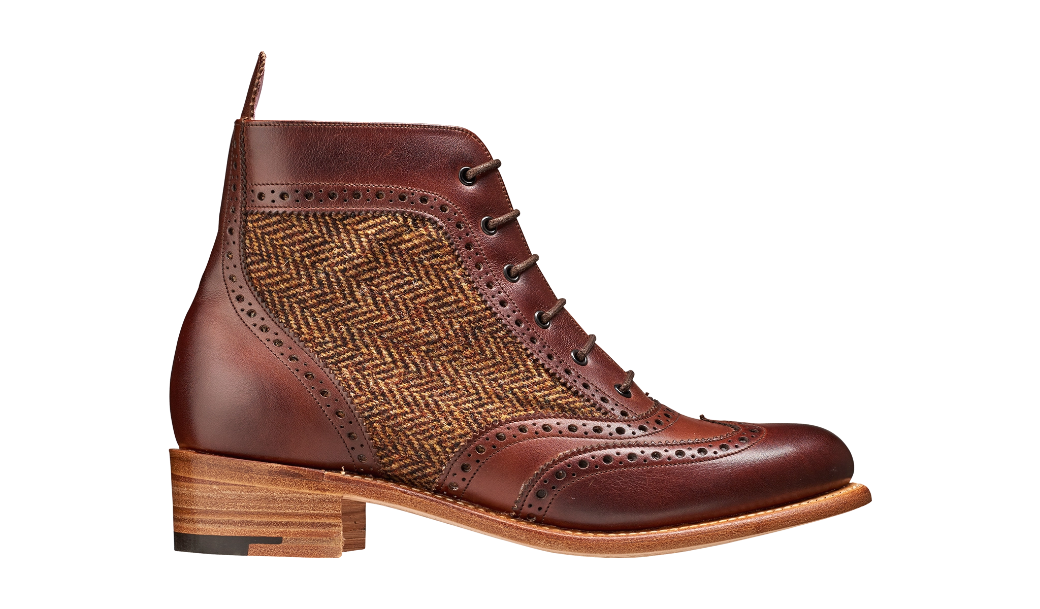 Grace - Walnut Calf Brown Tweed