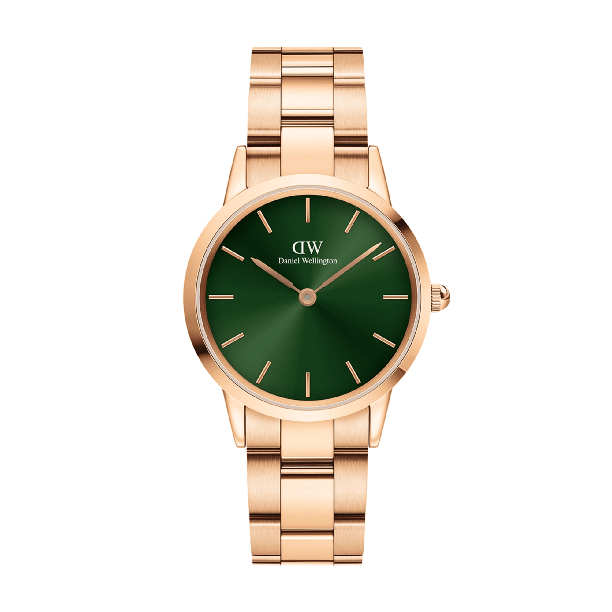 Iconic Link Emerald Rose Gold