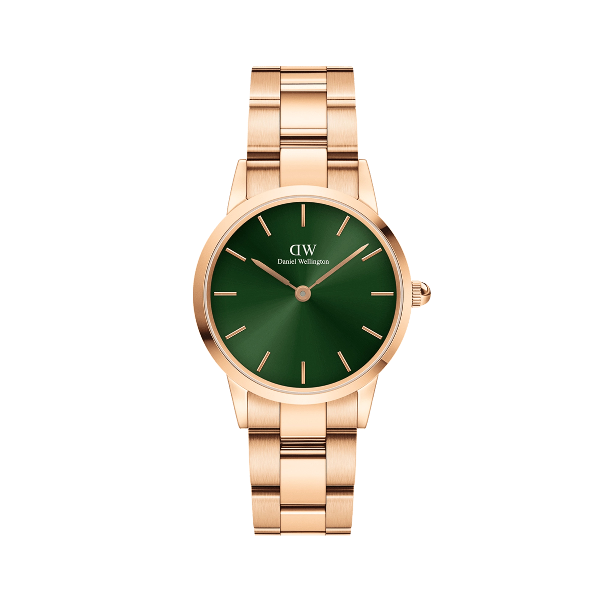 Iconic Link Emerald Rose Gold