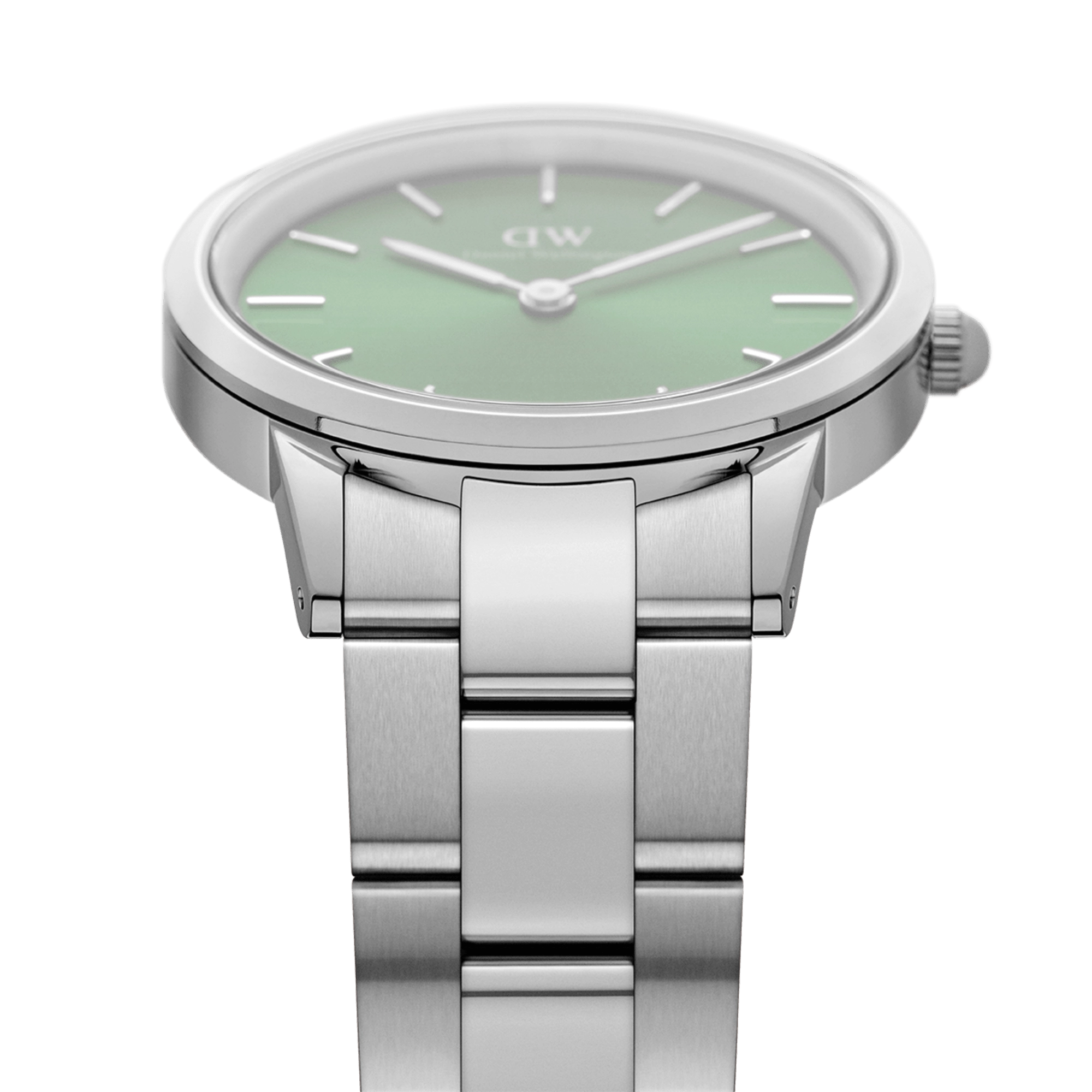 Iconic Link Emerald Silver