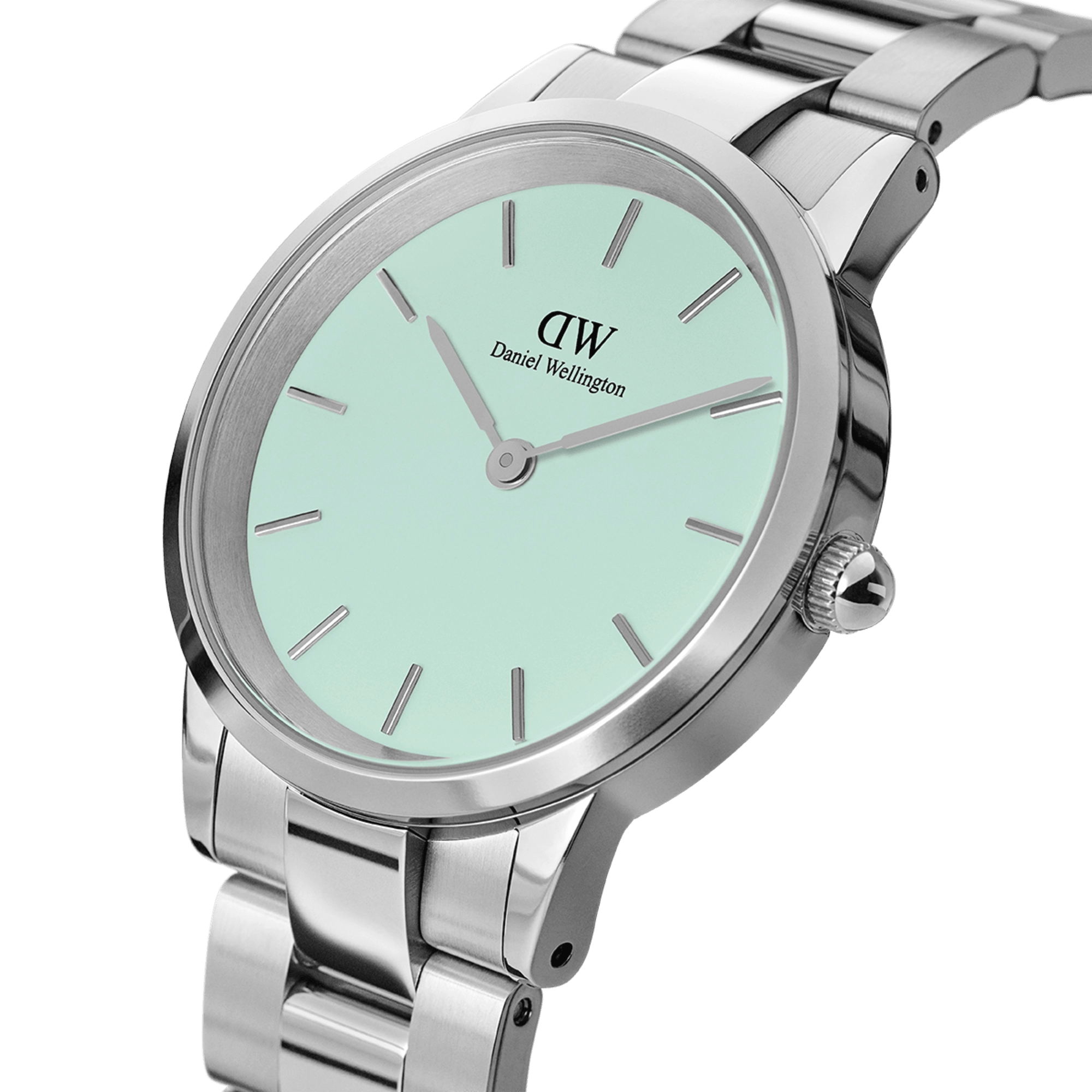 Iconic Link Mint Silver