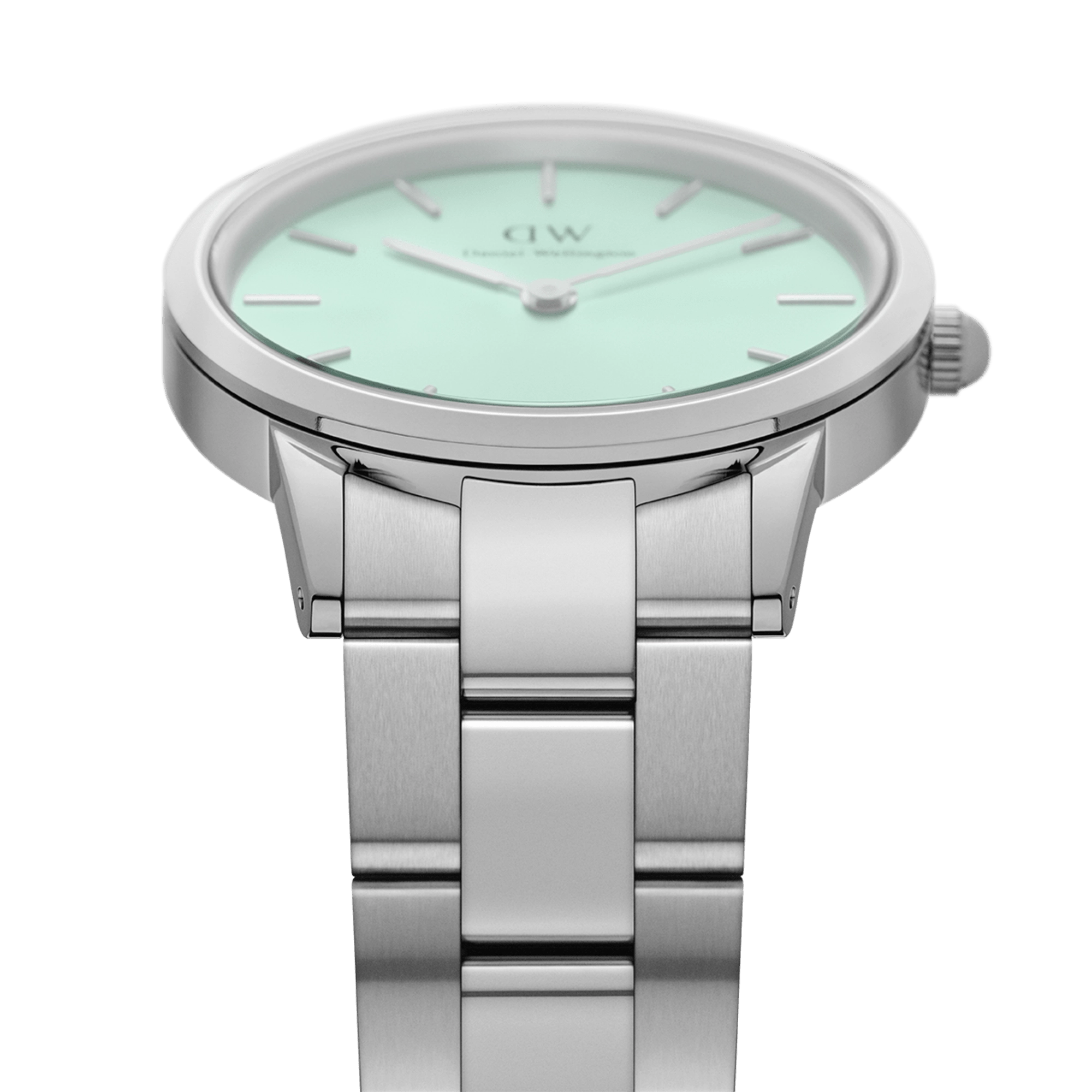 Iconic Link Mint Silver