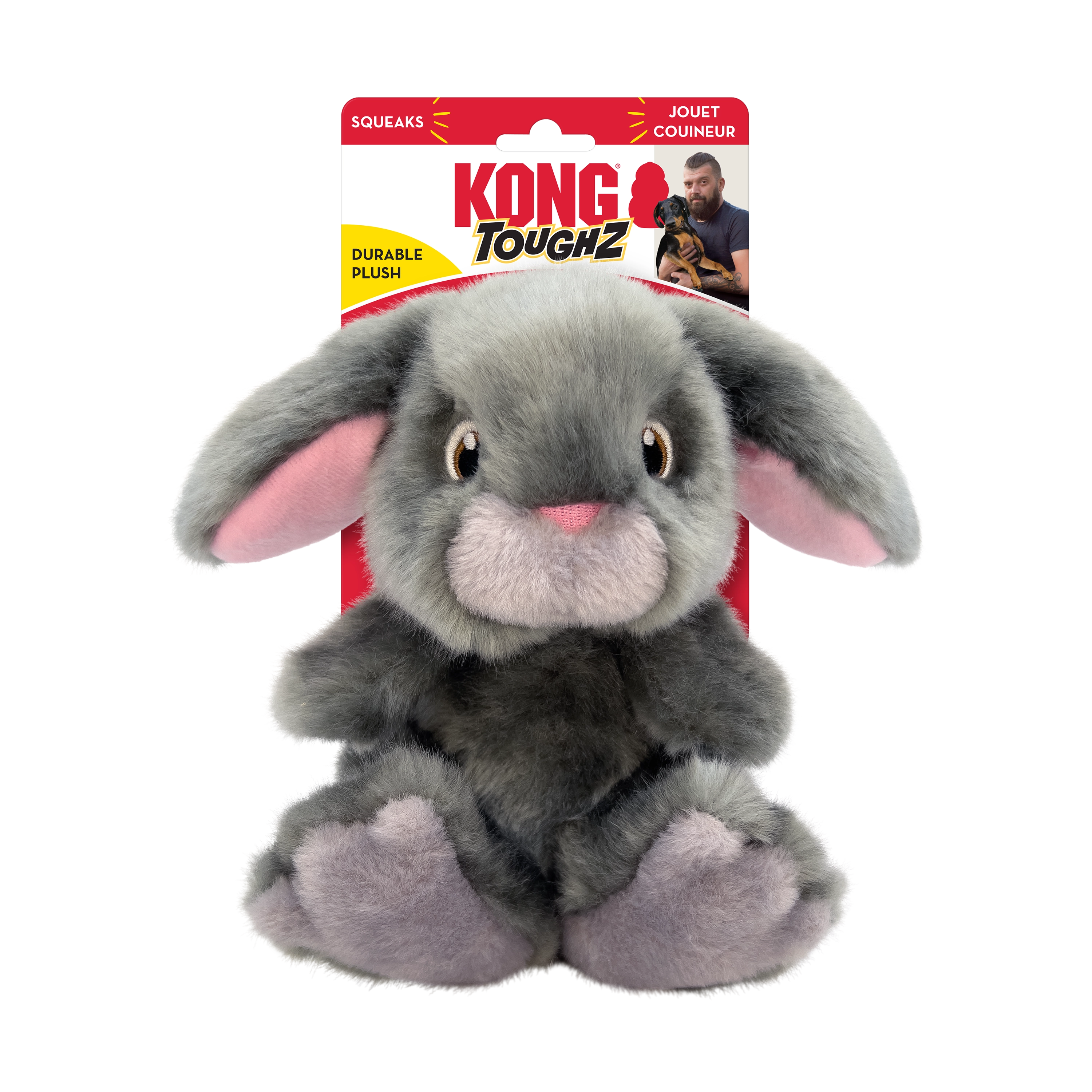 KONG Toughz Bunny Dog Toy