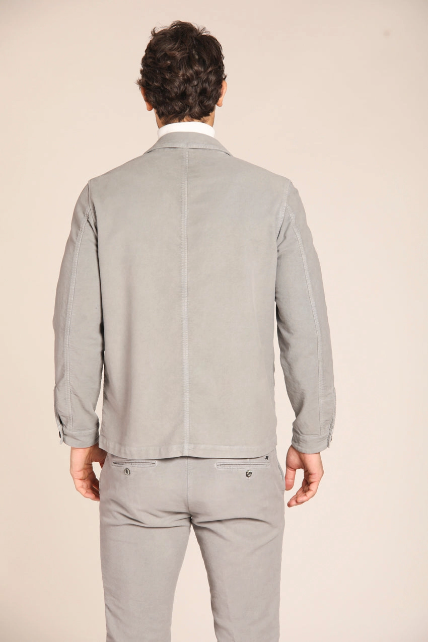 M74 Work Jacket Men's field jacket in moleskin stretch slim fit 