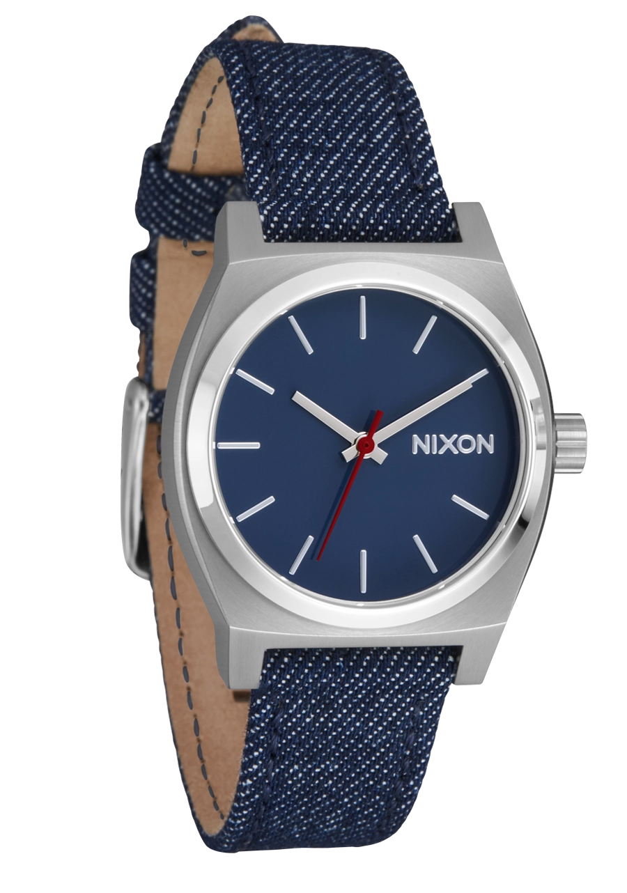 Medium Time Teller Denim - Silver / Indigo / Denim