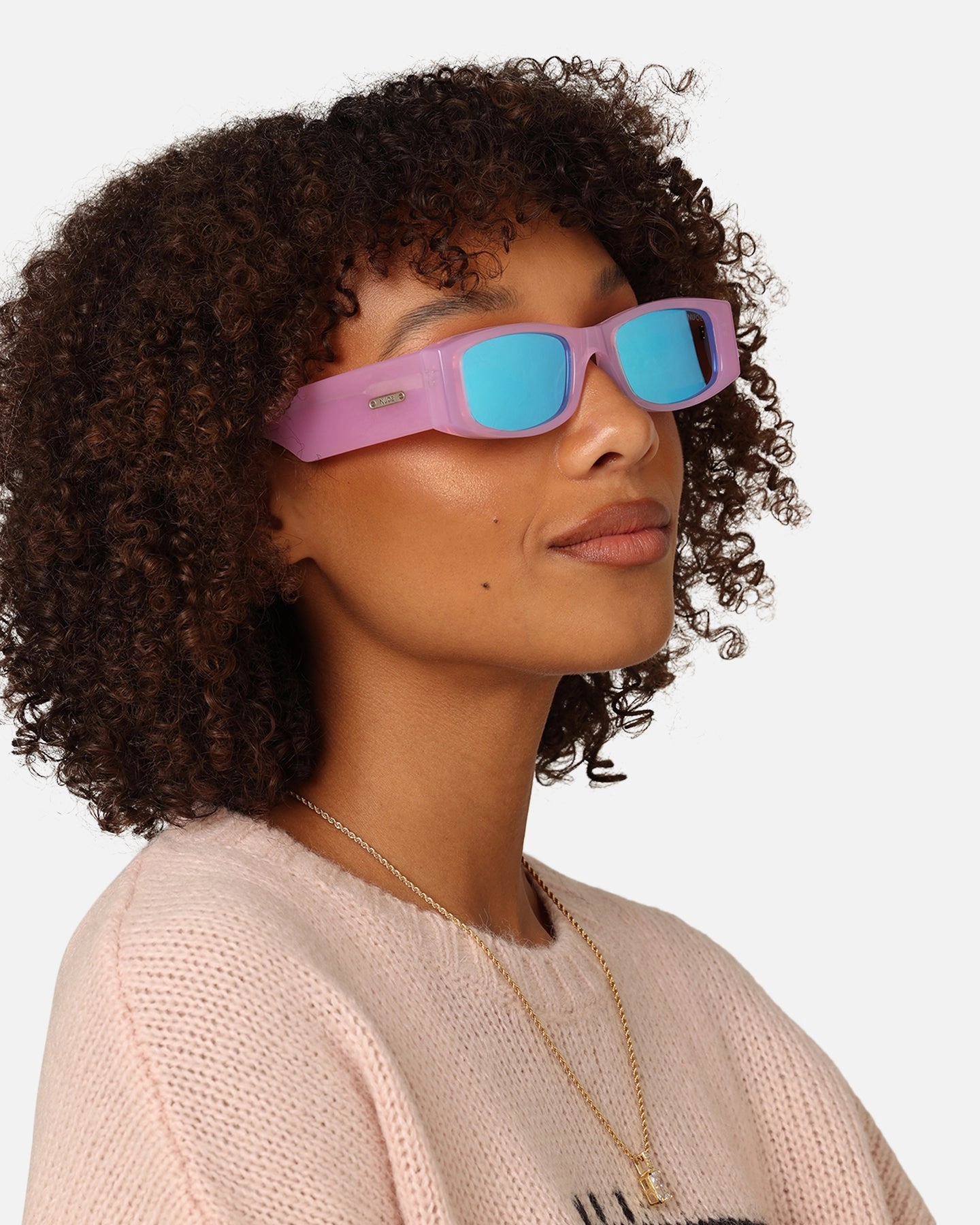 Nuqe Igor Sunglasses Pink/Blue