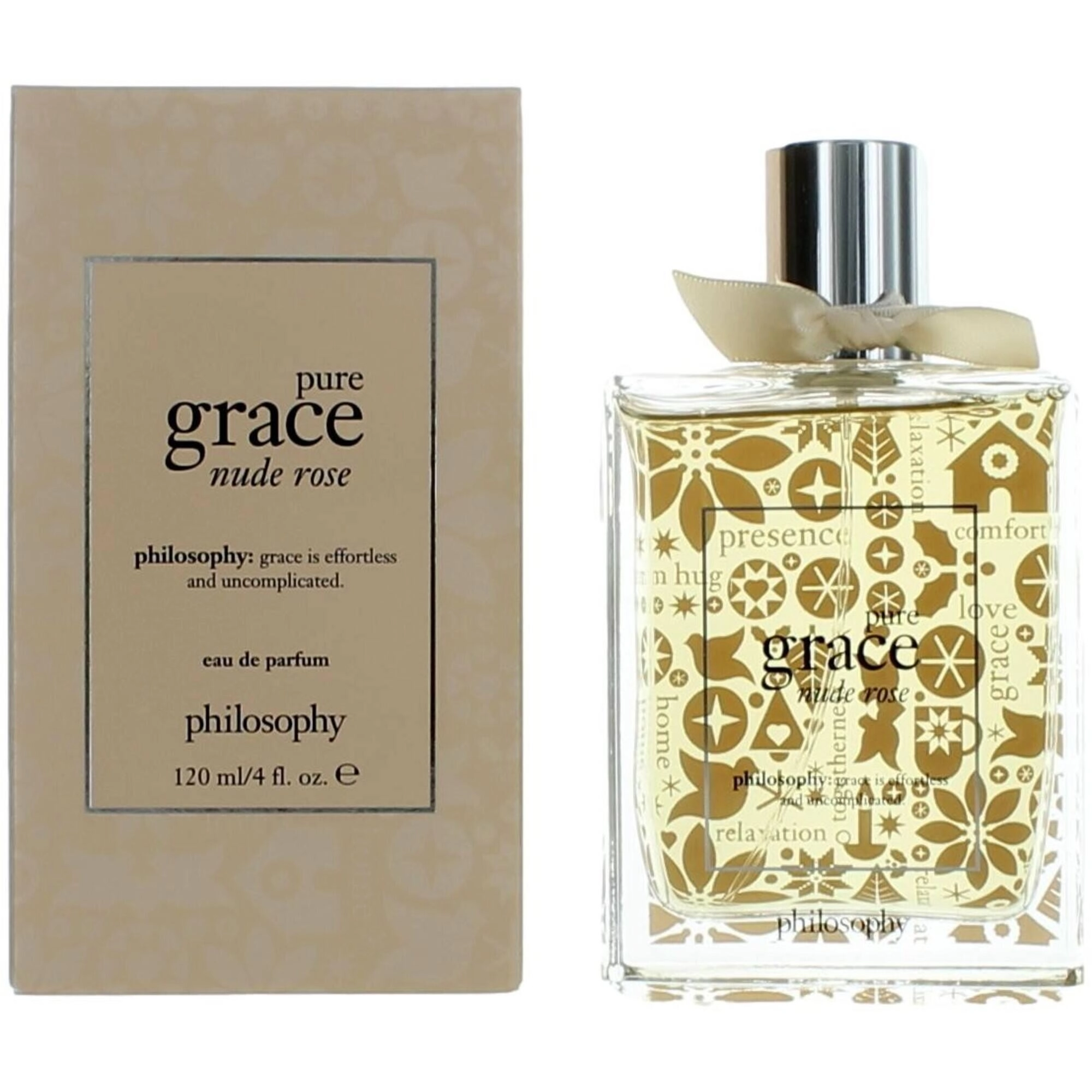 Philosophy Women's Eau De Parfum Spray - Pure Grace Nude Rose, 4 oz
