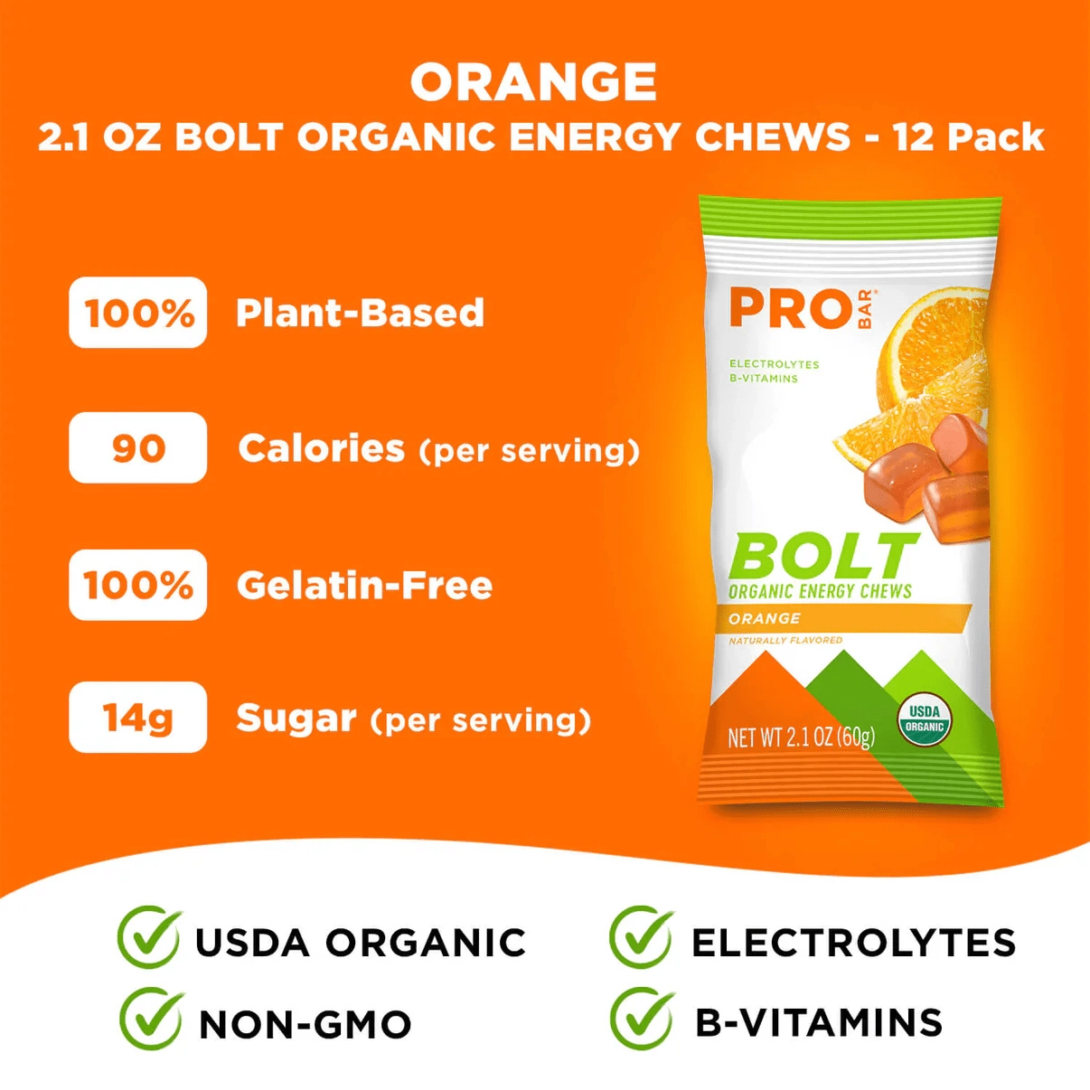 PROBAR BOLT Energy Chews 12-Unit Pack