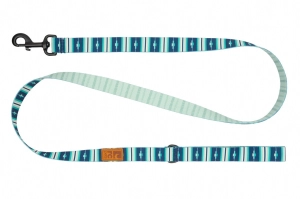 RC Pets Eco Leash for Dogs in Surfside and Staccato Sage Patterns