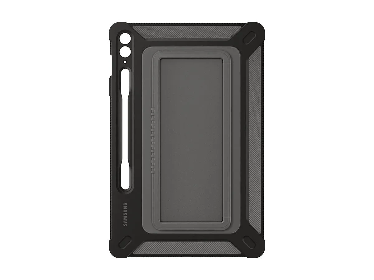 Samsung EF-RX610 - Back cover for tablet - rugged - black - for Galaxy Tab S9 FE  EF-RX610CBEGUJ