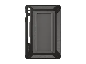 Samsung EF-RX610 - Back cover for tablet - rugged - black - for Galaxy Tab S9 FE  EF-RX610CBEGUJ