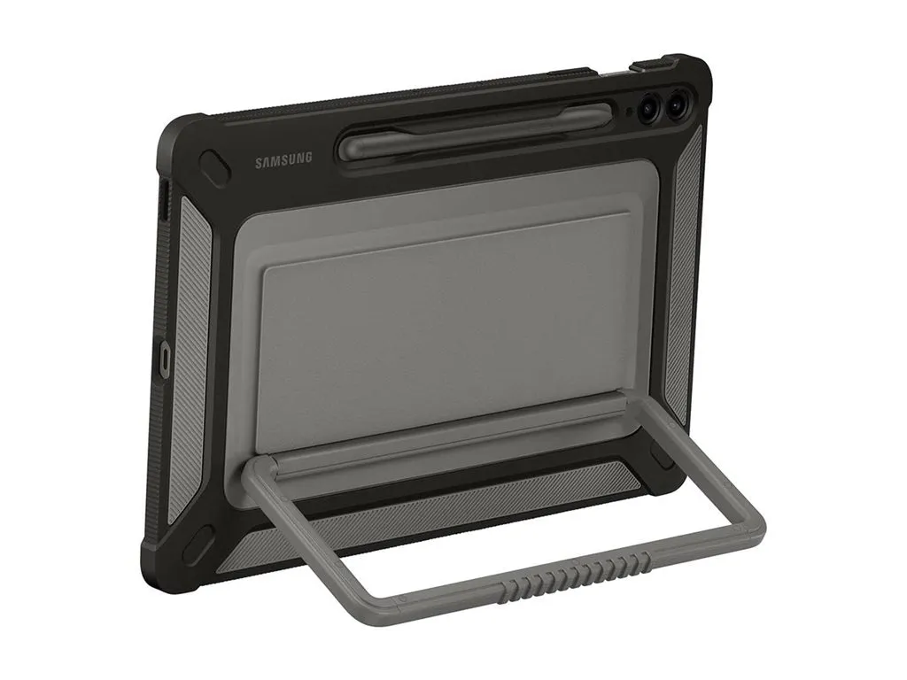 Samsung EF-RX610 - Back cover for tablet - rugged - black - for Galaxy Tab S9 FE  EF-RX610CBEGUJ