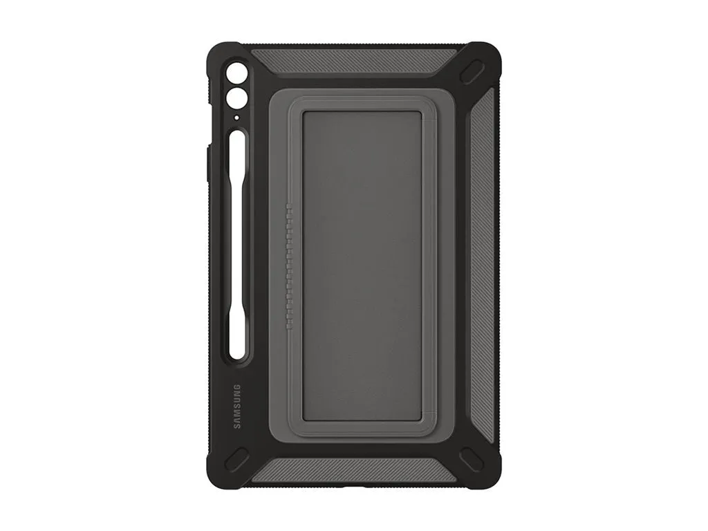 Samsung EF-RX610 - Back cover for tablet - rugged - black - for Galaxy Tab S9 FE  EF-RX610CBEGUJ