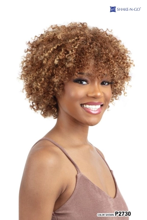 SHAKE N GO GOLDEN 100% HUMAN HAIR WIG - GINA