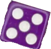 Sterling Silver Dice Ring
